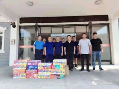 河南棠河酒業(yè)慰問西平縣一線消防官兵