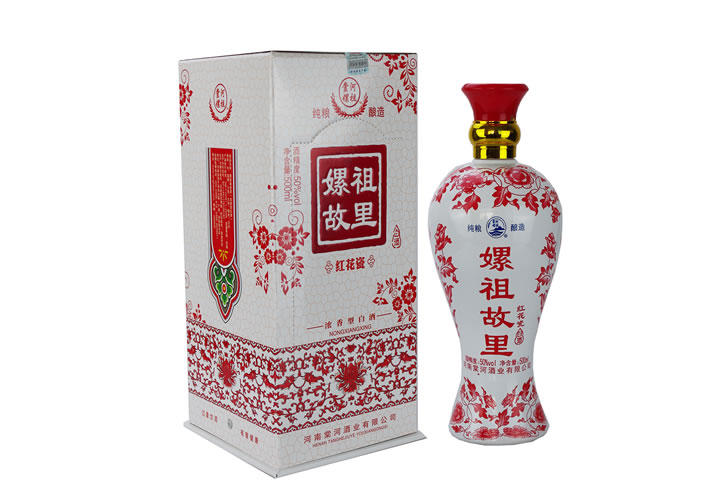 嫘祖故里（紅花瓷）